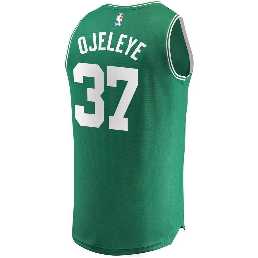 Boston Celtics Semi Ojeleye Fanatics Branded Replica Fast Break Player Jersey Mens - Green | Ireland H0380U2