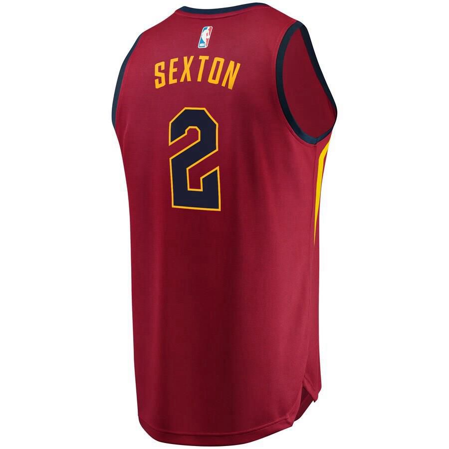 Cleveland Cavaliers Collin Sexton Fanatics Branded Replica Fast Break Icon Jersey Mens - Burgundy | Ireland T3405U0