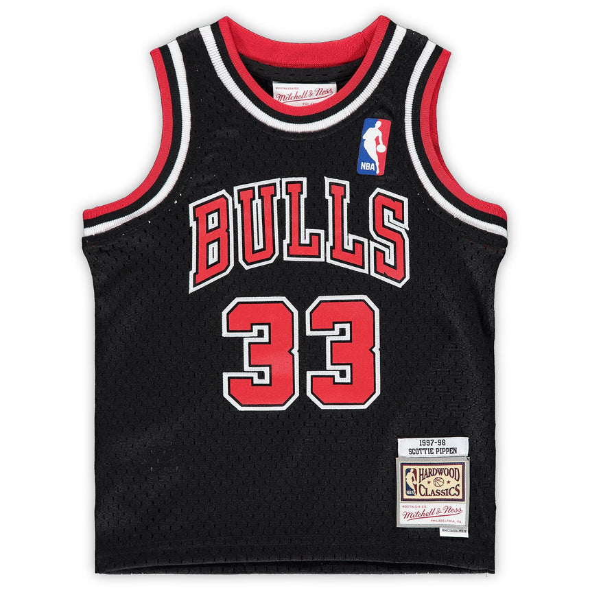 Scottie Pippen Chicago Bulls Mitchell & Ness Preschool 1997-98 Hardwood Classics Player Jersey - Black