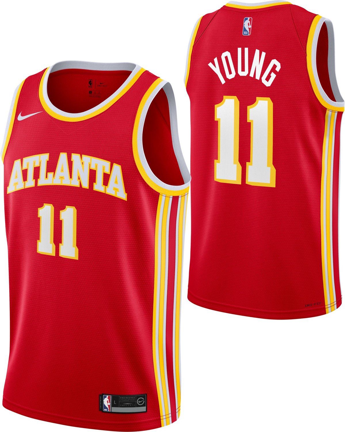 Nike Youth Atlanta Hawks Trae Young #11 Swingman Icon Jersey