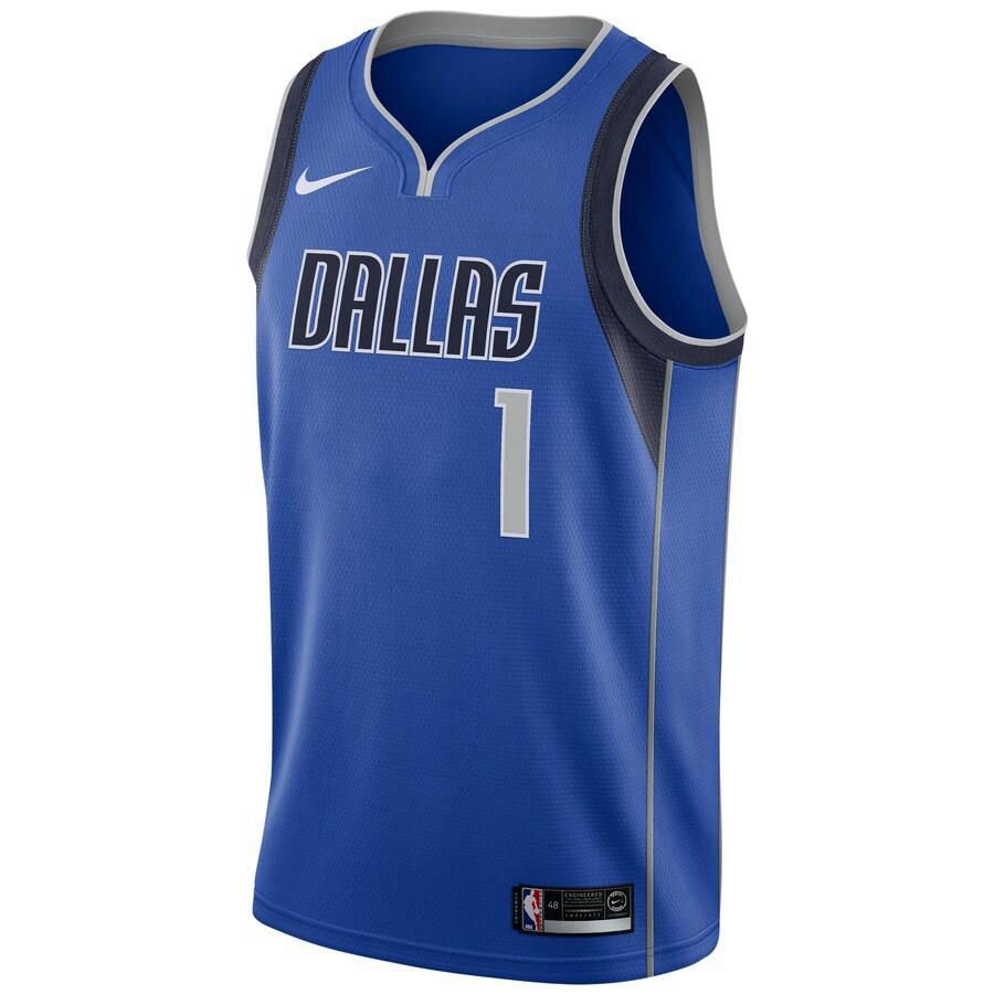 Dallas Mavericks Dennis Smith Jr. Nike Swingman Icon Jersey Mens - Blue | Ireland M9855A9
