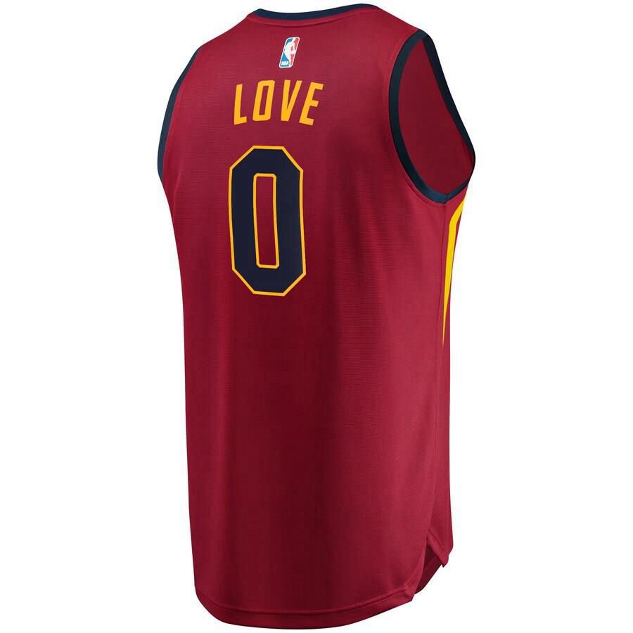 Cleveland Cavaliers Kevin Love Fanatics Branded Replica Fast Break Player Icon Jersey Mens - Burgundy | Ireland D6877X7