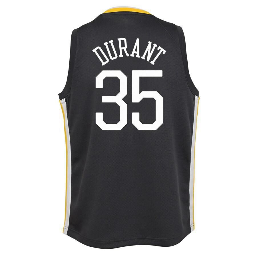 Golden State Warriors Kevin Durant Nike Swingman Statement Jersey Kids - Black | Ireland V3401G0