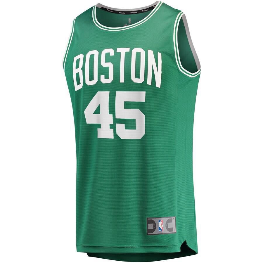 Boston Celtics Romeo Langford Fanatics Branded Replica 2019 NBA Draft First Round Pick Fast Break Icon Jersey Mens - Green | Ireland Q8860E5
