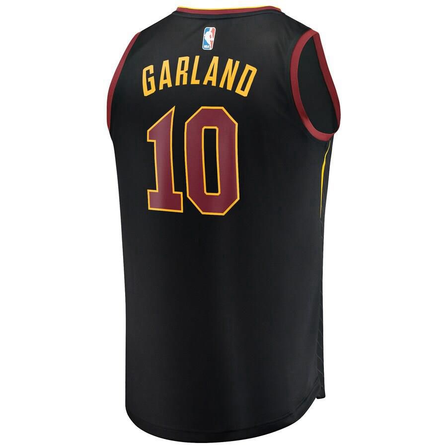 Cleveland Cavaliers Darius Garland Fanatics Branded Replica Fast Break Player Statement Jersey Mens - Black | Ireland N2102Y5