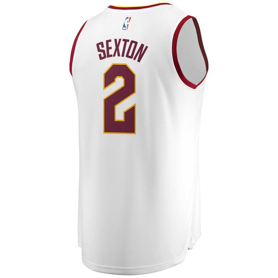 Cleveland Cavaliers Collin Sexton Fanatics Branded Replica Fast Break Association Jersey Mens - White | Ireland Q6969Z1