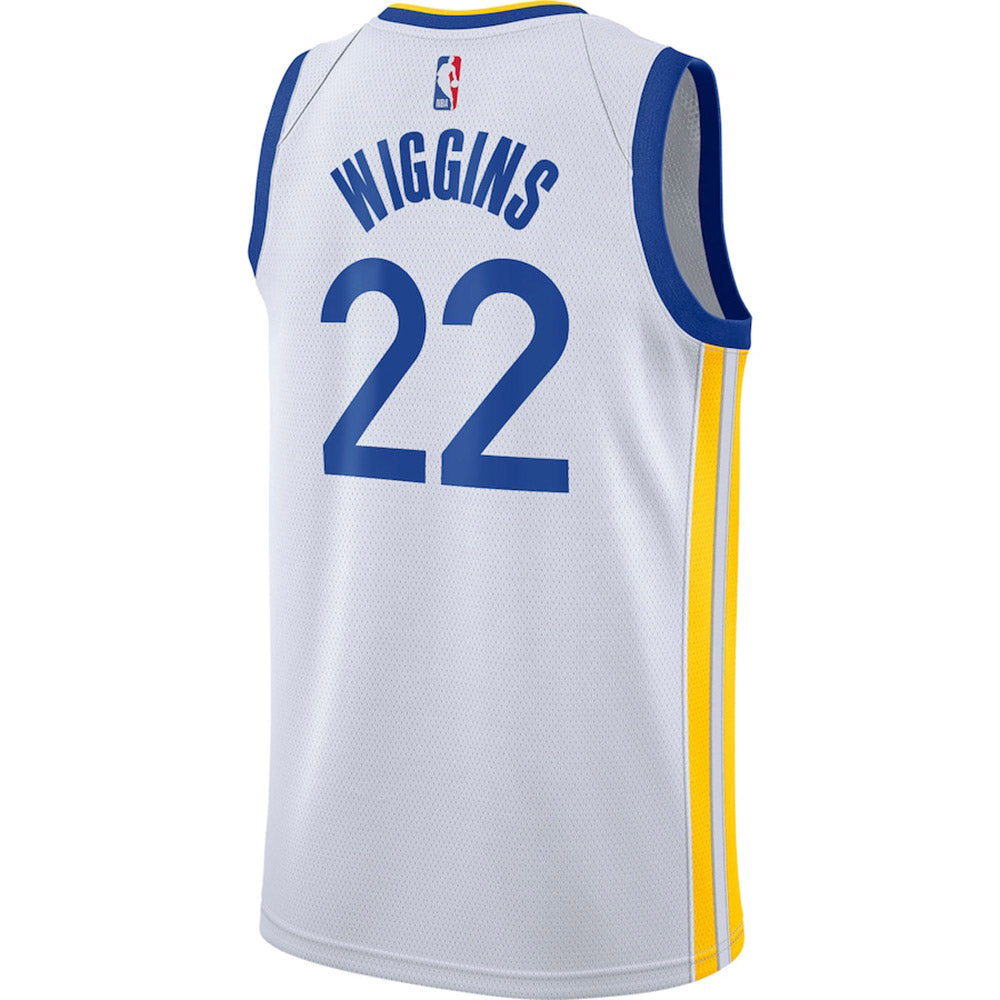 Youth Golden State Warriors Andrew Wiggins Association Jersey - White