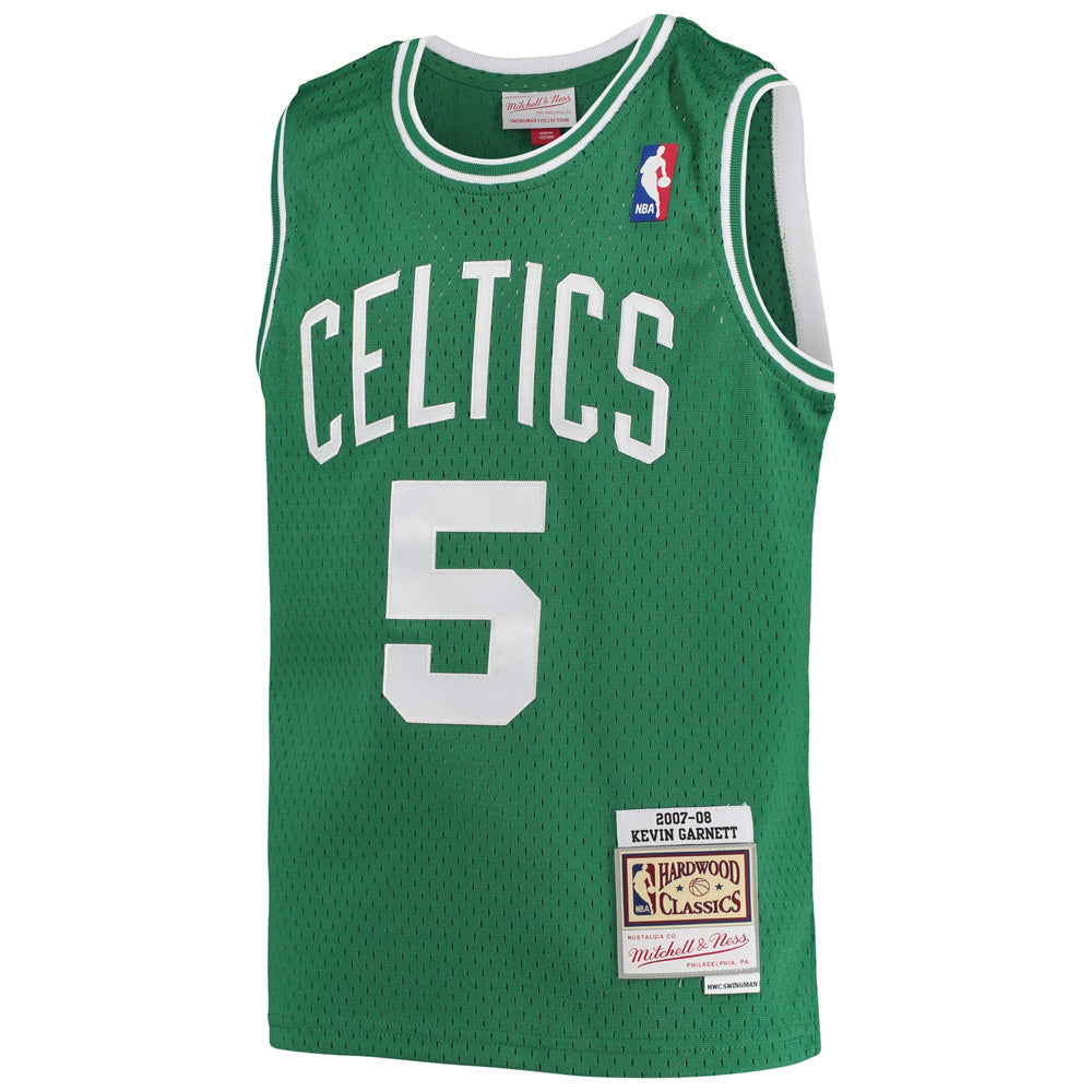 Men's Boston Celtics Kevin Garnett 2007-08 Hardwood Classics Jersey - Green