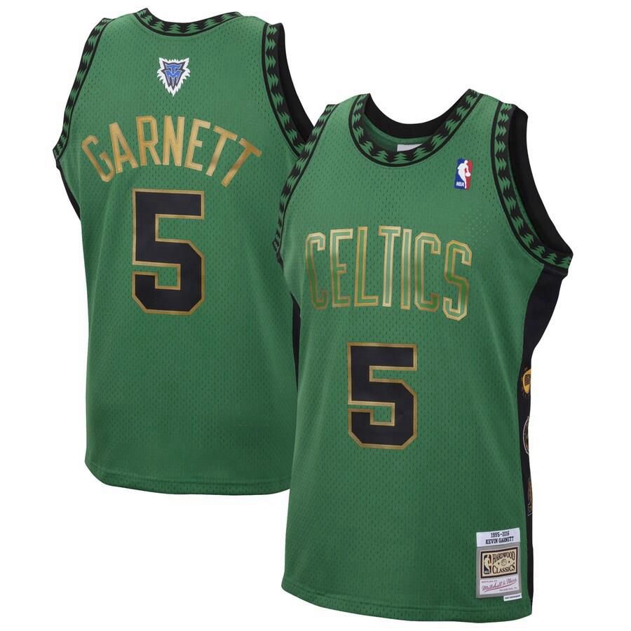 Boston Celtics Kevin Garnett Mitchell and Ness Hall of Fame Class of 2020 Hardwood Classics Swingman Jersey Mens - Green | Ireland U6215P9