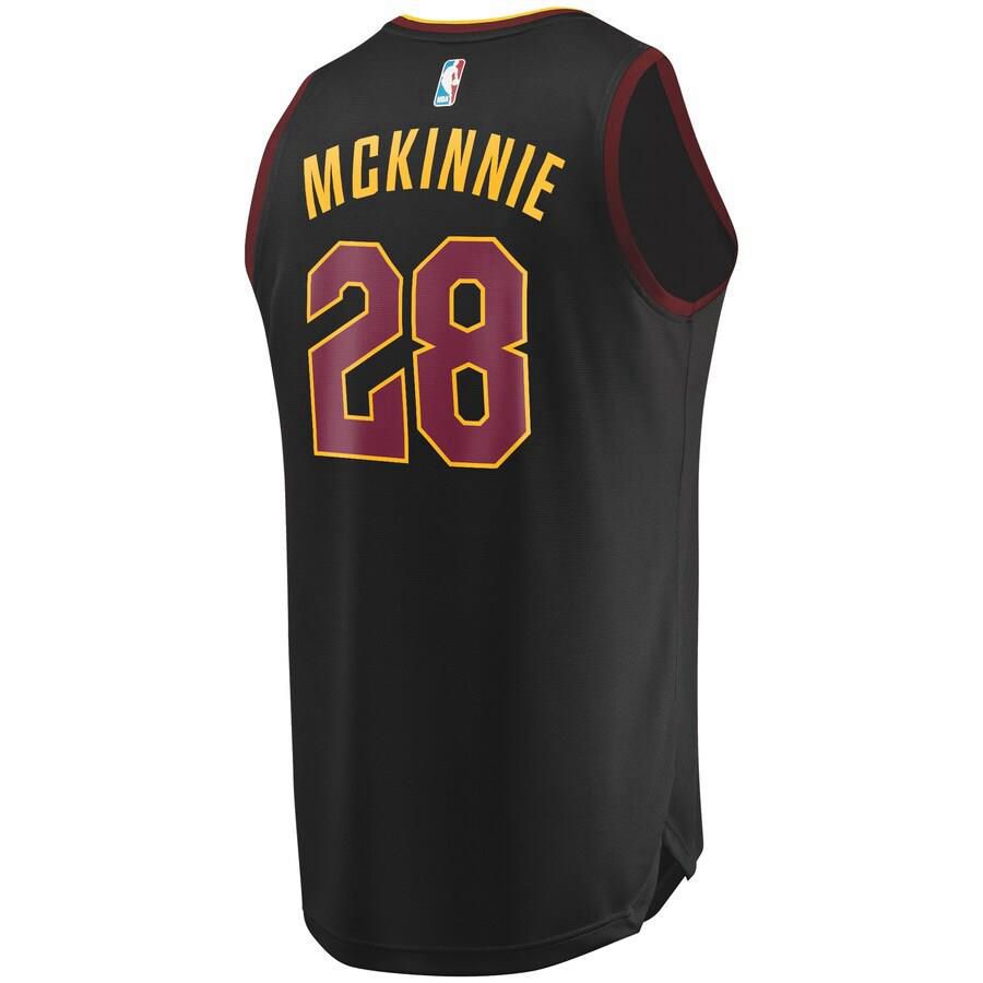 Cleveland Cavaliers Alfonzo McKinnie Fanatics Branded Fast Break Player Statement Jersey Kids - Black | Ireland G9426P5