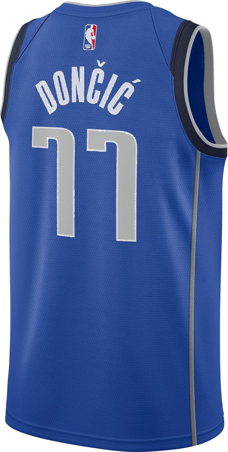Nike Men's Dallas Mavericks Luka Doncic 77 Icon Edition Swingman Jersey