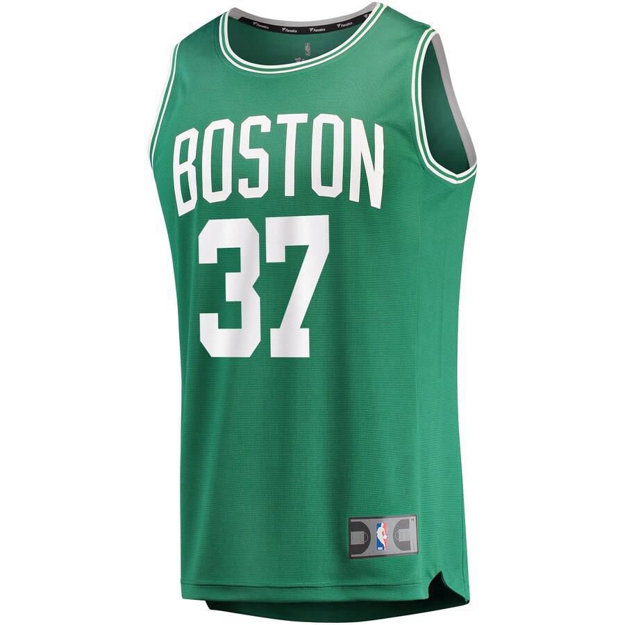 Boston Celtics Semi Ojeleye Fanatics Branded Replica Fast Break Player Jersey Mens - Green | Ireland H0380U2