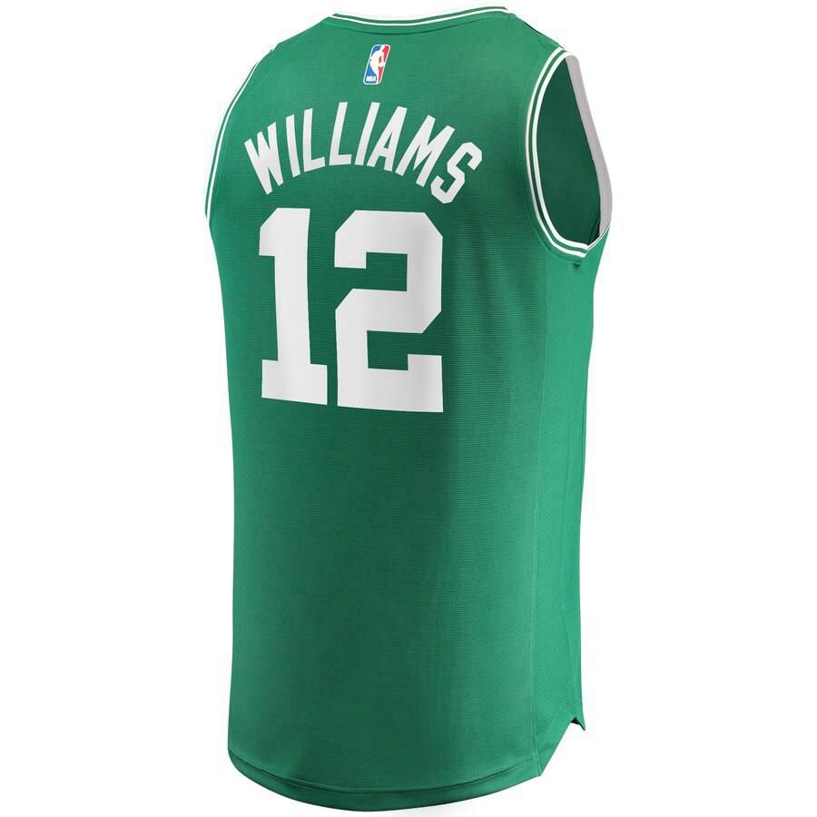 Boston Celtics Grant Williams Fanatics Branded Replica Fast Break Player Icon Jersey Mens - Green | Ireland J6383T5