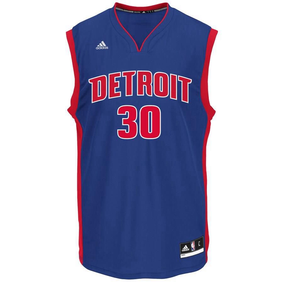 Detroit Pistons Jon Leuer Adidas Replica Road Jersey Mens - Blue | Ireland F8941M5