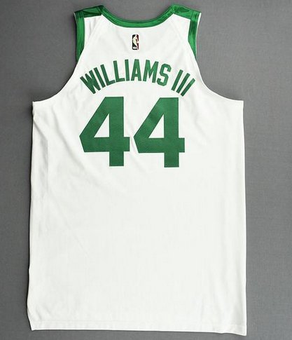 Men's Boston Celtics #44 Robert Williams III White Classic Edition Stitched Basketball Jersey