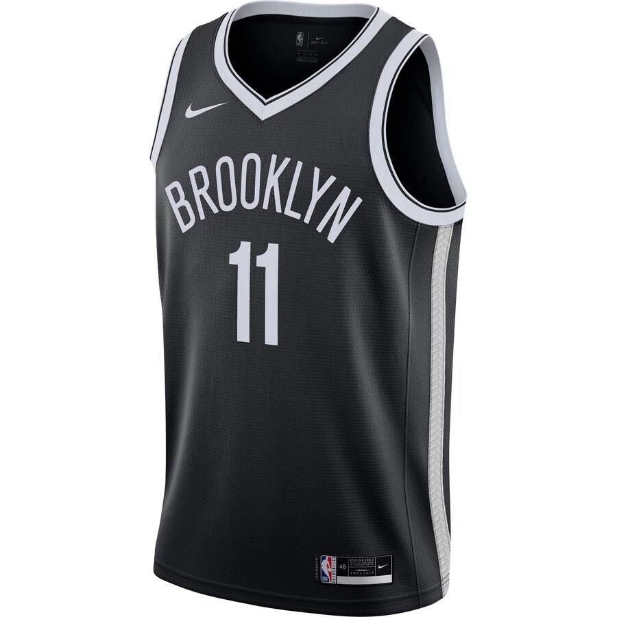 Brooklyn Nets Kyrie Irving Nike 2020-21 Swingman Icon Jersey Mens - Black | Ireland C0011M2