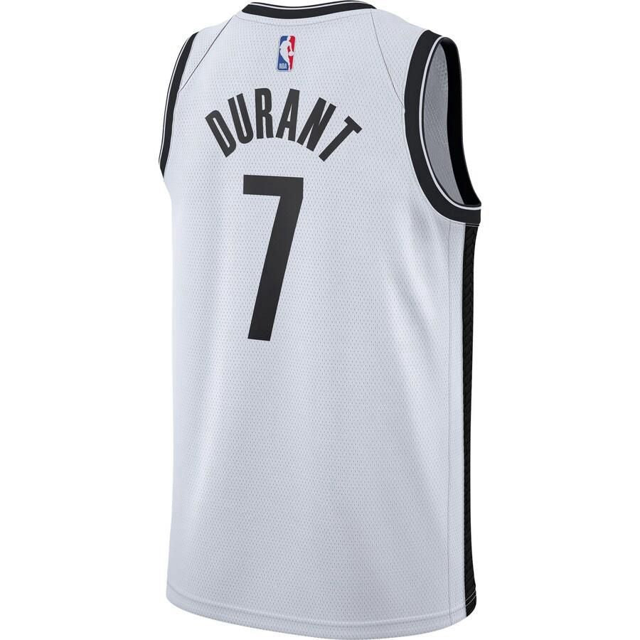 Brooklyn Nets Kevin Durant Nike 2020-21 Swingman Association Jersey Mens - White | Ireland R7417R0