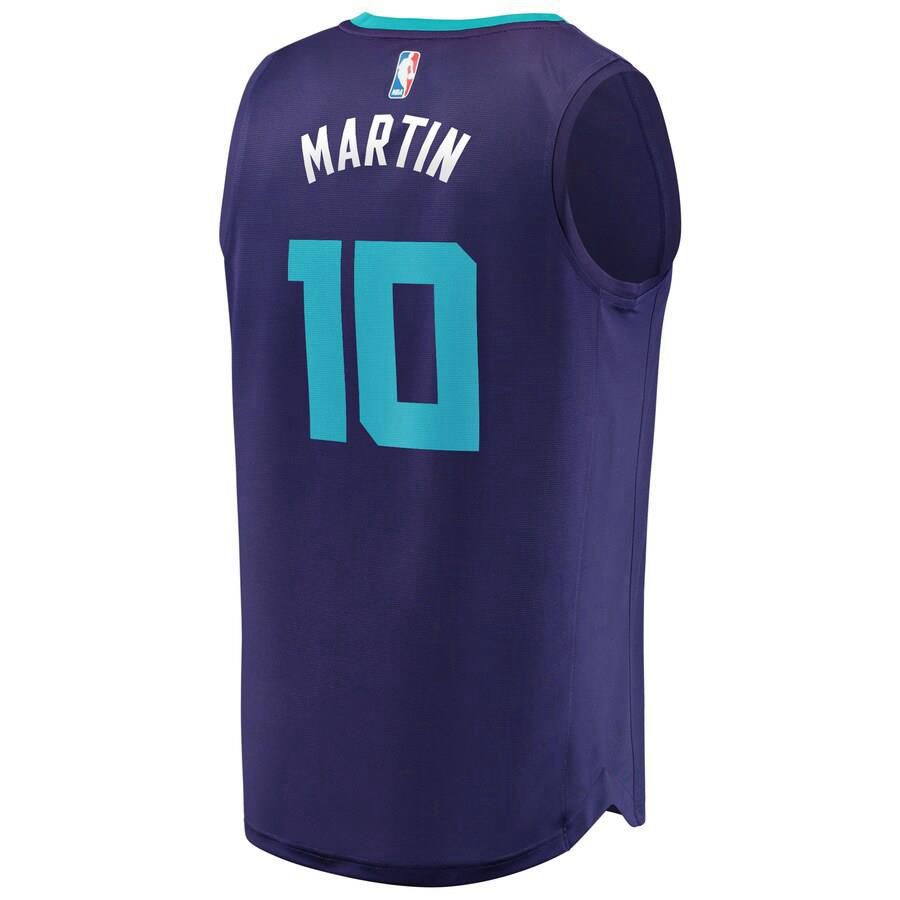 Charlotte Hornets Caleb Martin Fanatics Branded Fast Break Player Statement Jersey Mens - Purple | Ireland F6983H3