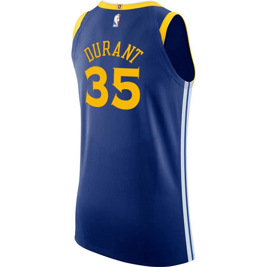 Golden State Warriors Kevin Durant Nike Authentic Icon Jersey Mens - Blue | Ireland Z4838Y2
