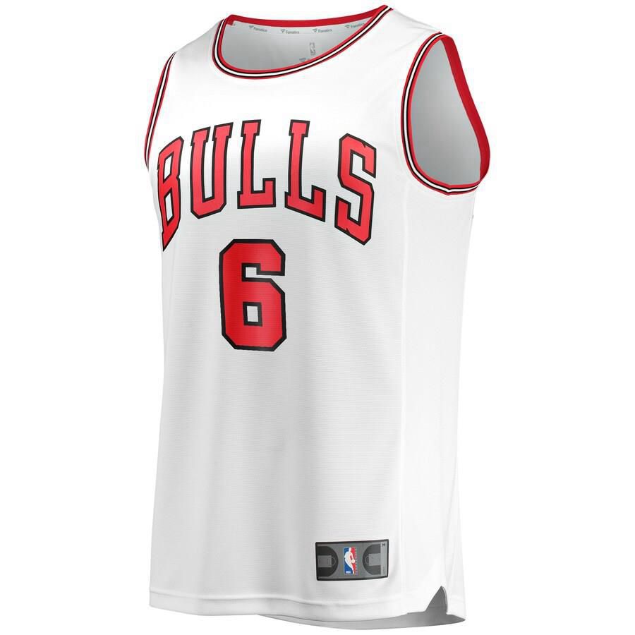 Chicago Bulls Cristiano Felicio Fanatics Branded Fast Break Player Association Jersey Mens - White | Ireland G8914O7