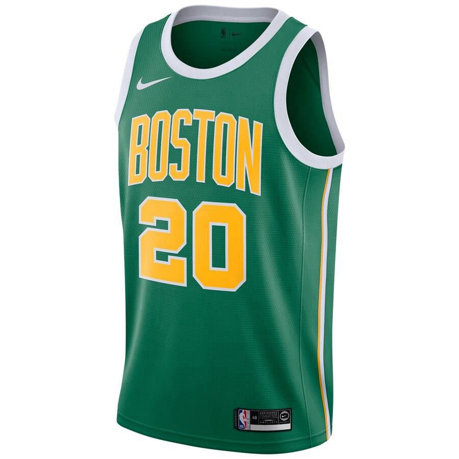 Boston Celtics Gordon Hayward Nike 2018-19 Swingman Earned Jersey Mens - Green | Ireland B9610M8