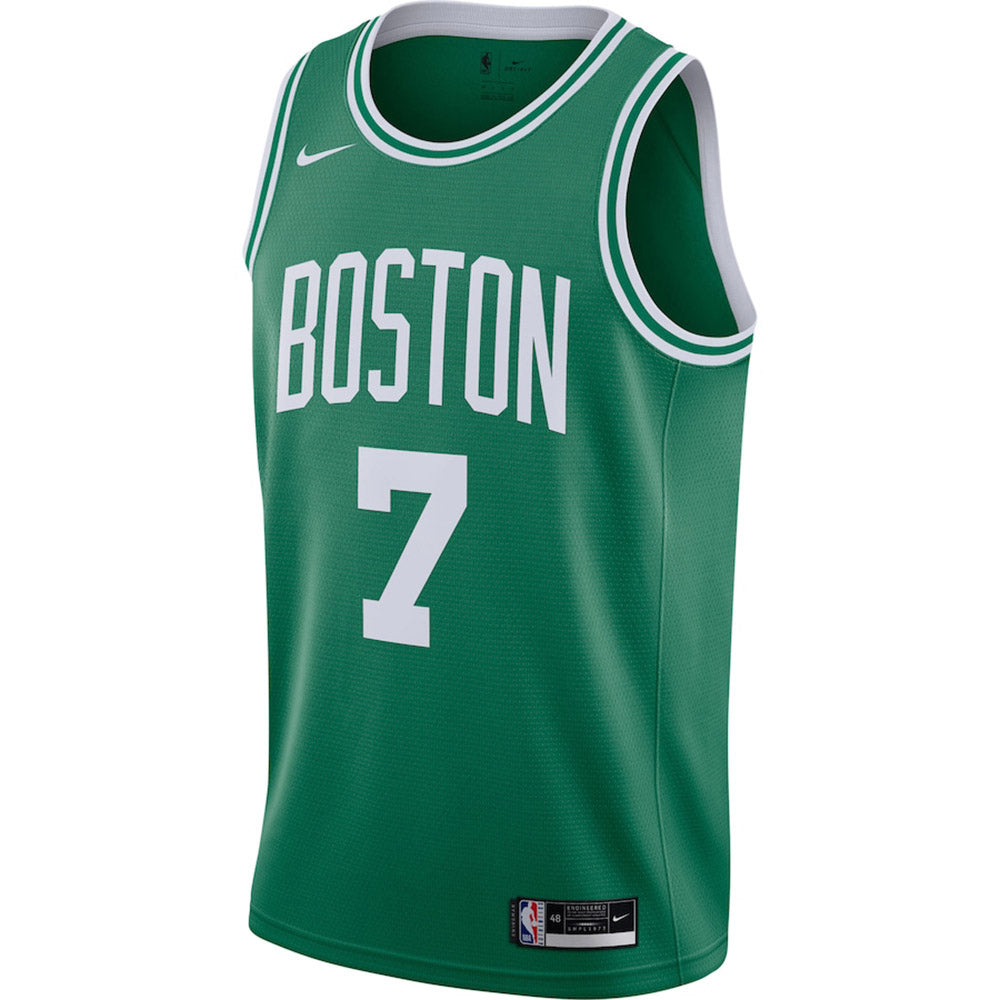 Men's Boston Celtics Jaylen Brown Icon Edition Jersey - Green