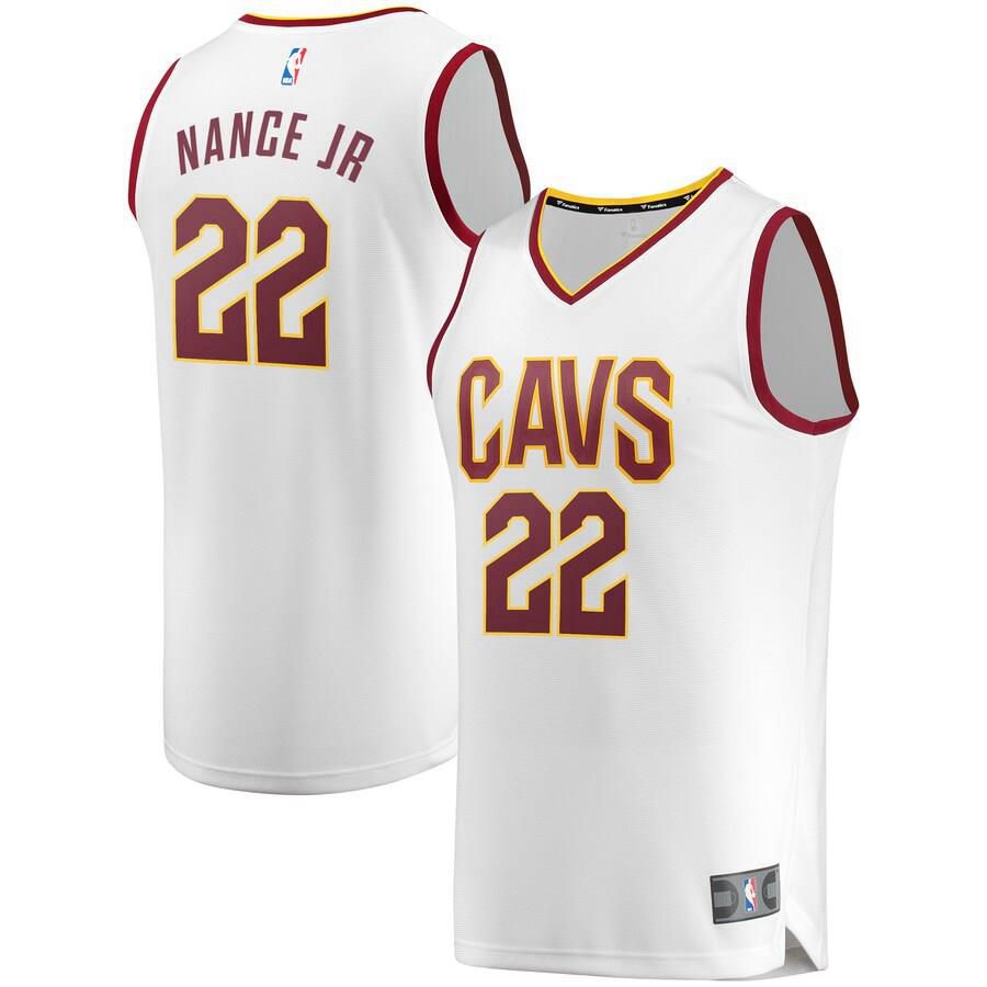 Cleveland Cavaliers Larry Nance Jr. Fanatics Branded Fast Break Player Association Jersey Mens - White | Ireland X9471G5