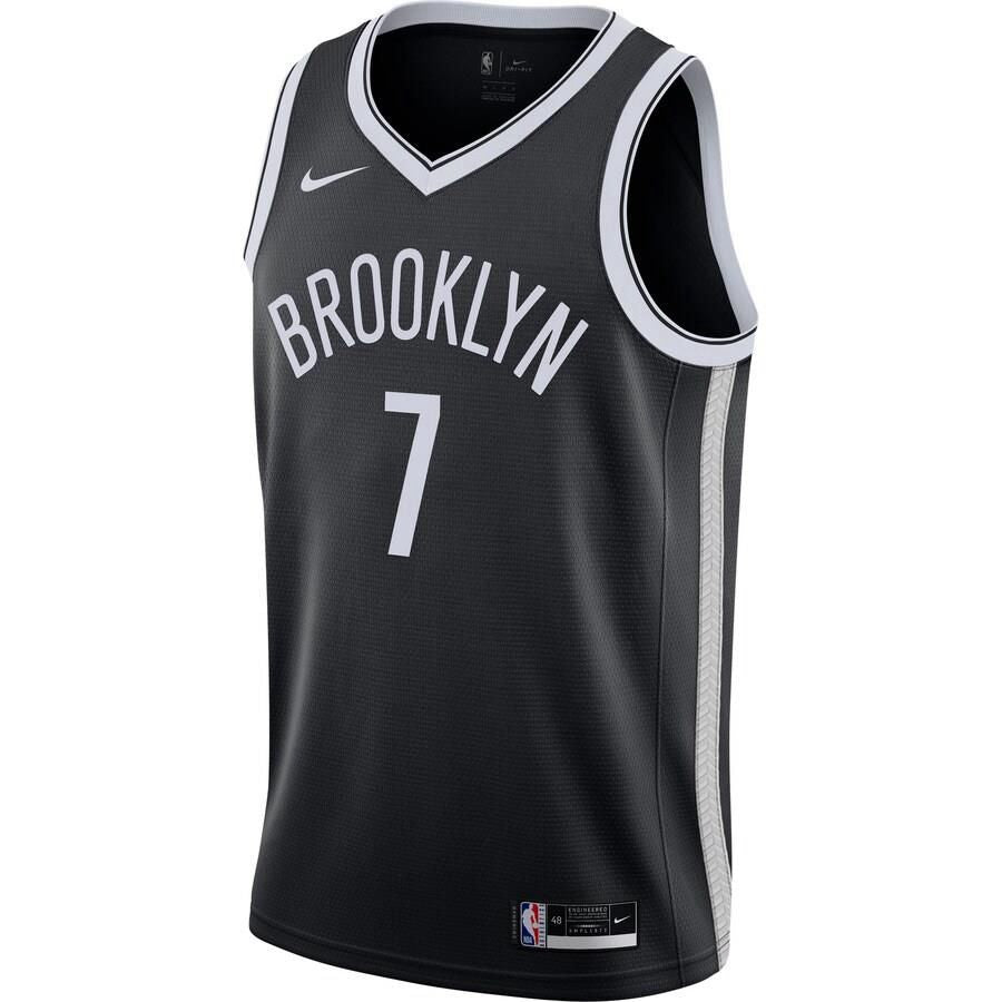 Brooklyn Nets Kevin Durant Nike 2020-21 Swingman Icon Jersey Mens - Black | Ireland S0844Q8