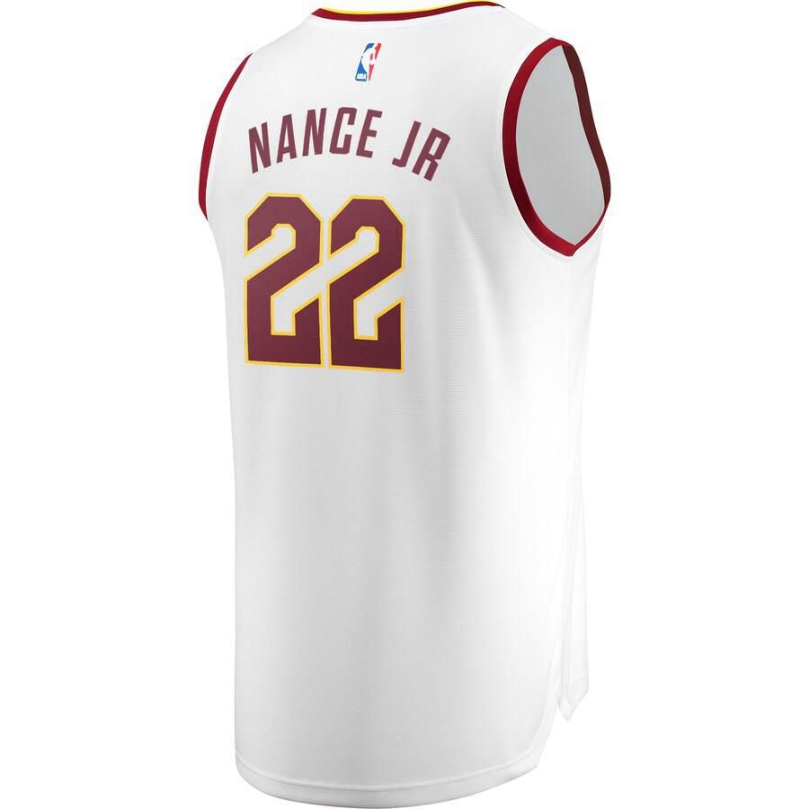Cleveland Cavaliers Larry Nance Jr. Fanatics Branded Fast Break Player Association Jersey Mens - White | Ireland X9471G5