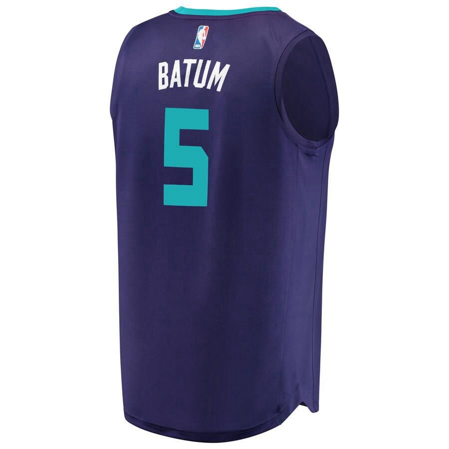 Charlotte Hornets Nicolas Batum Fanatics Branded Replica Fast Break Player Statement Jersey Mens - Purple | Ireland X8100X2