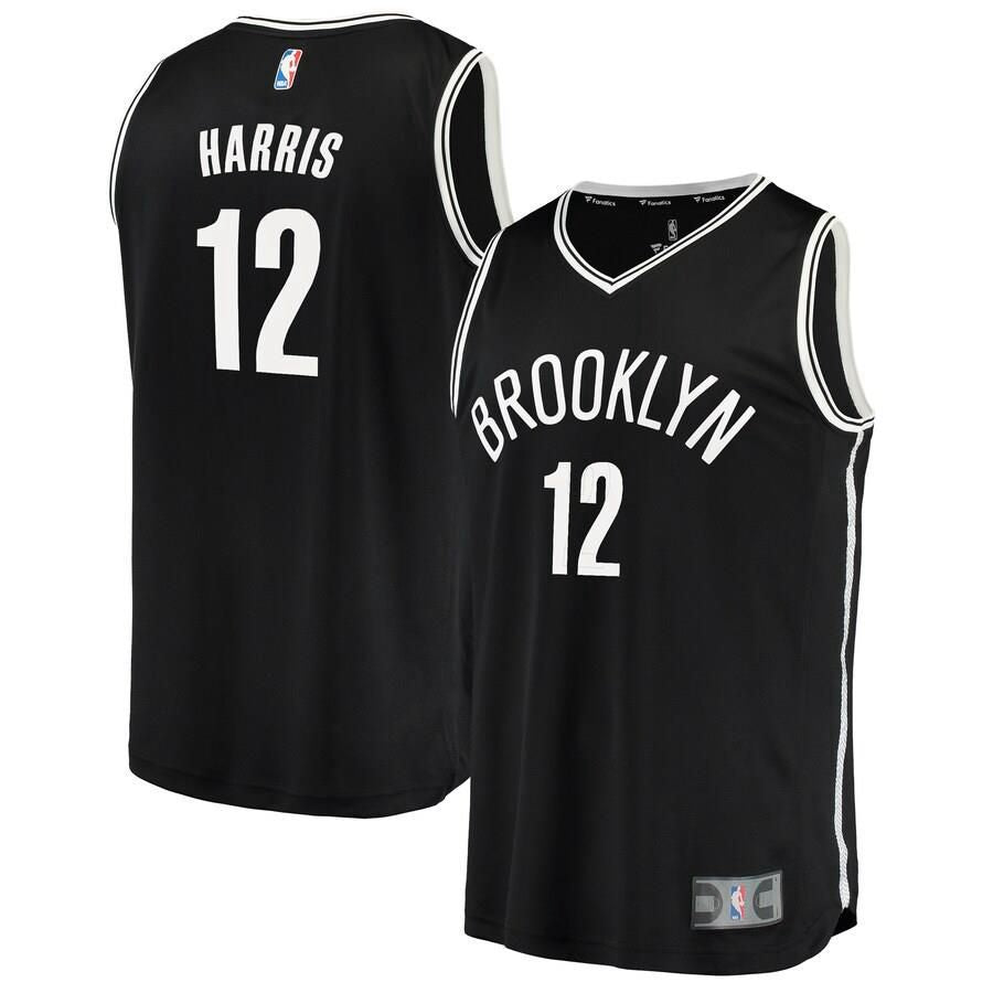 Brooklyn Nets Joe Harris Fanatics Branded Replica Fast Break Player Icon Jersey Mens - Black | Ireland P0307N7