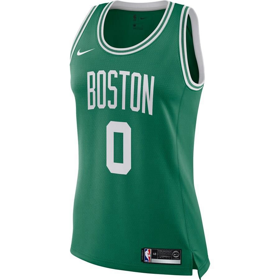 Boston Celtics Jayson Tatum Nike Swingman Icon Jersey Womens - Green | Ireland I6496A1