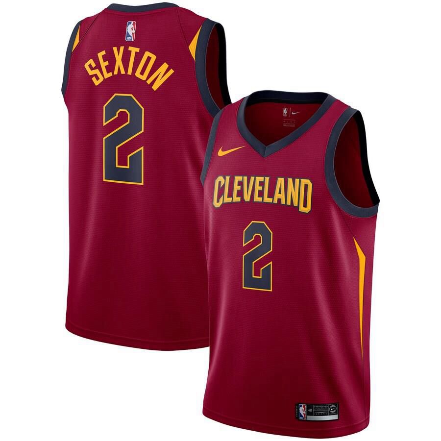 Cleveland Cavaliers Collin Sexton Nike Swingman Jersey Mens - Burgundy | Ireland C1790J6