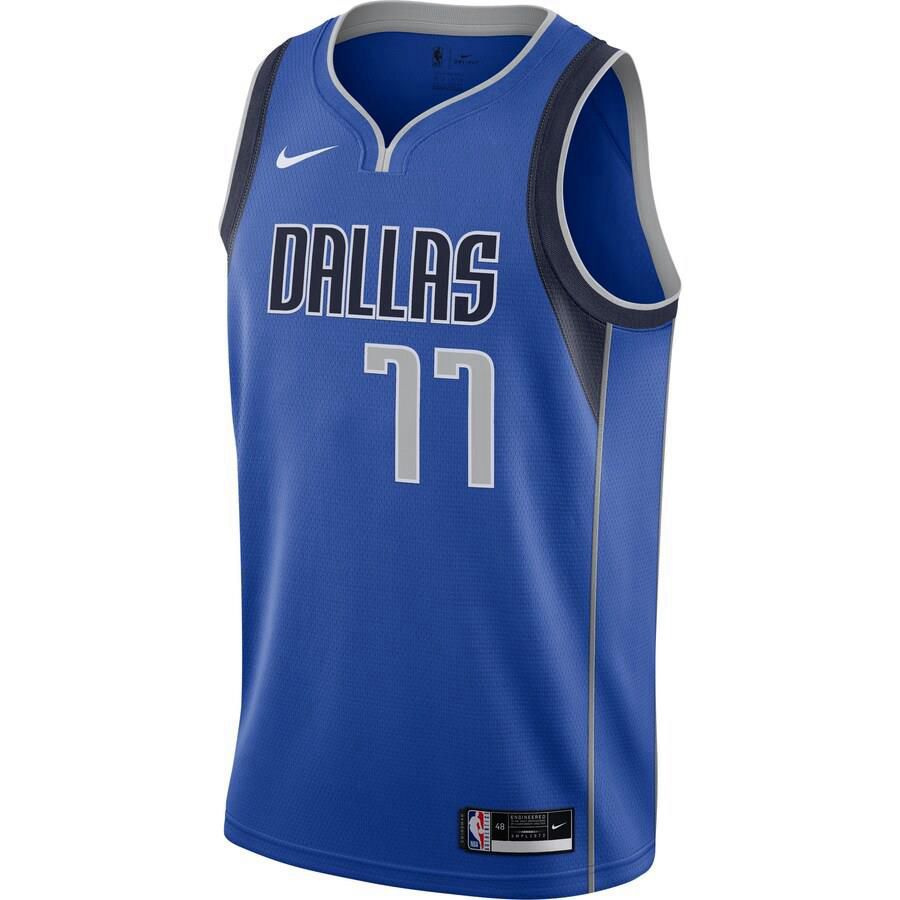 Dallas Mavericks Luka Doncic Nike 2020-21 Swingman Icon Jersey Mens - Blue | Ireland S1439G9