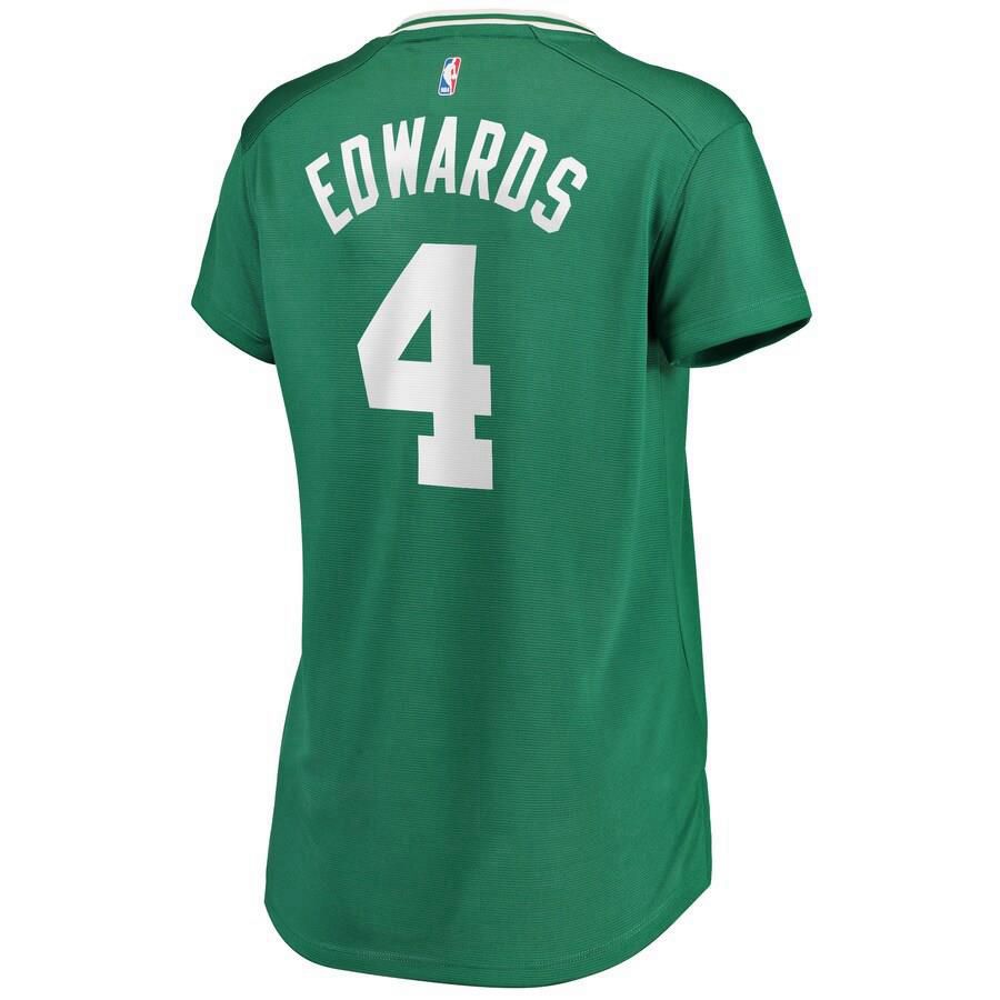 Boston Celtics Carsen Edwards Fanatics Branded Replica Fast Break Player Icon Jersey Womens - Black | Ireland S5644M2
