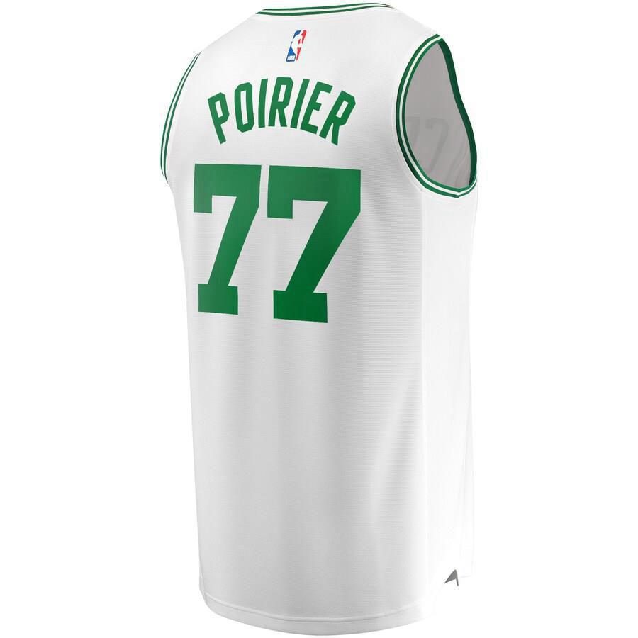 Boston Celtics Vincent Poirier Fanatics Branded Fast Break Player Association Jersey Mens - White | Ireland U2237Y3