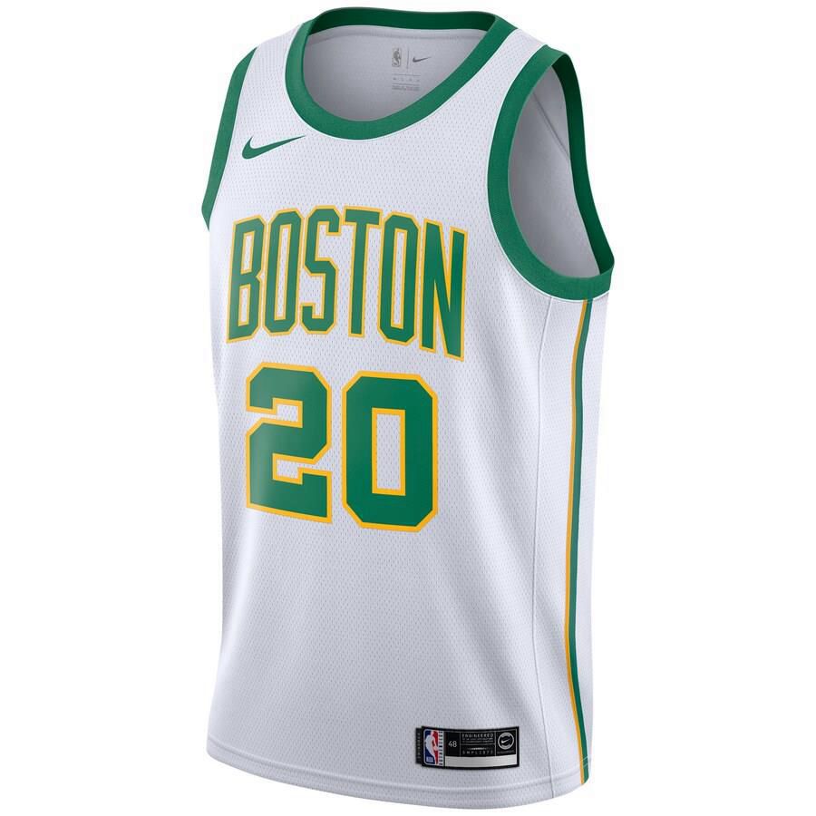 Boston Celtics Gordon Hayward Nike Swingman City Jersey Mens - White | Ireland W9107A0
